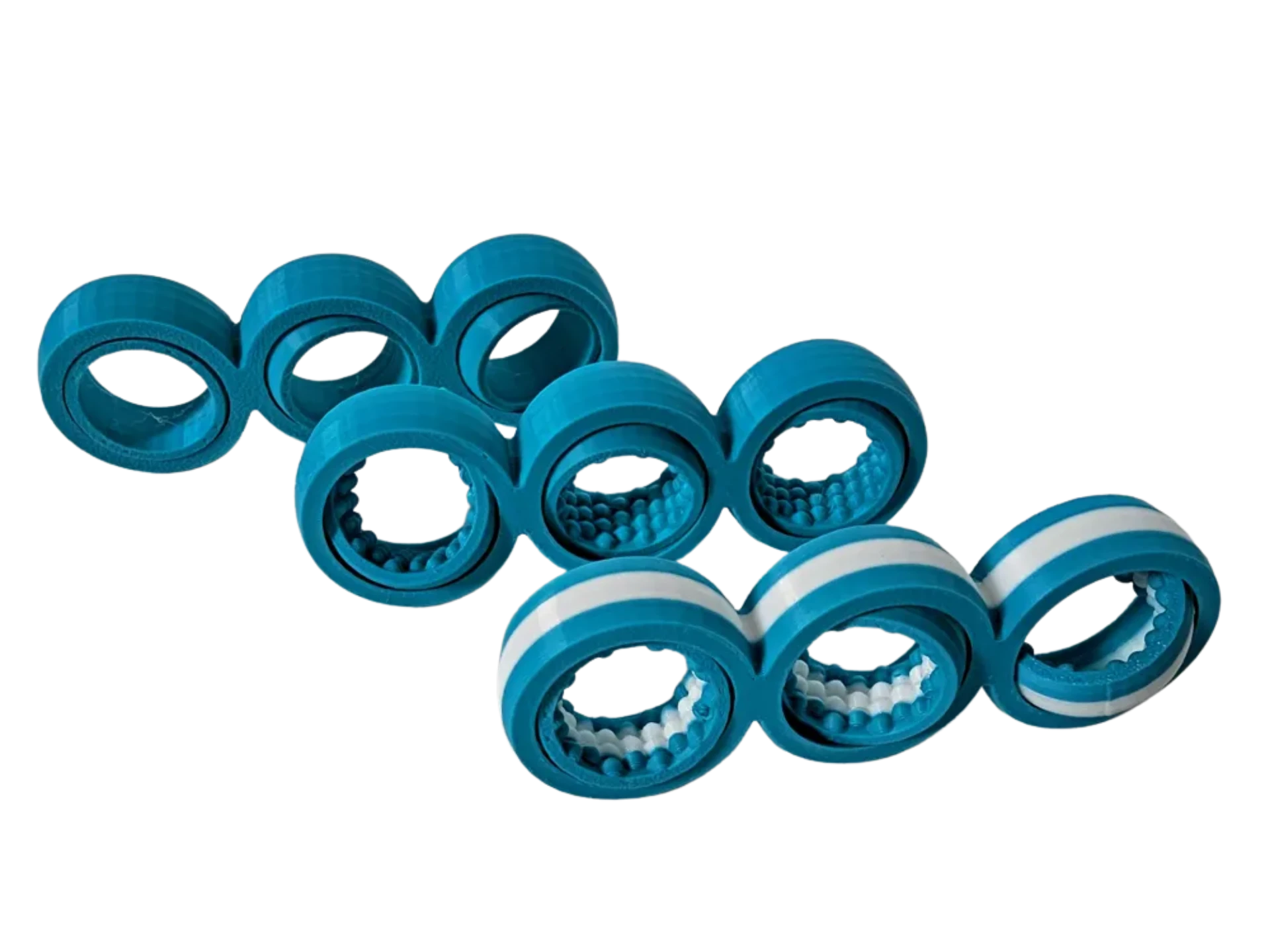 Triple Spinner Fidget Toy (Compact Version)