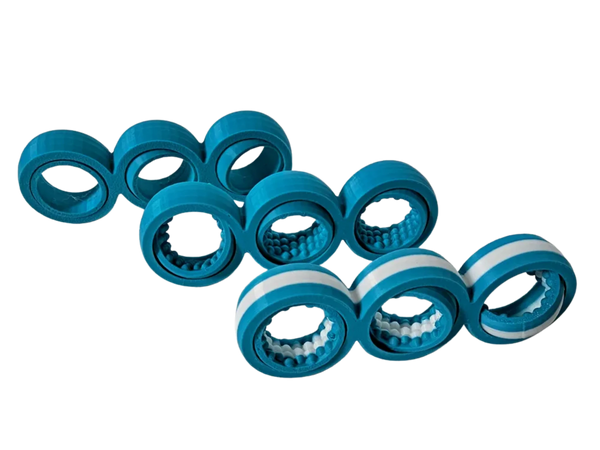 Triple Spinner Fidget Toy (Compact Version)