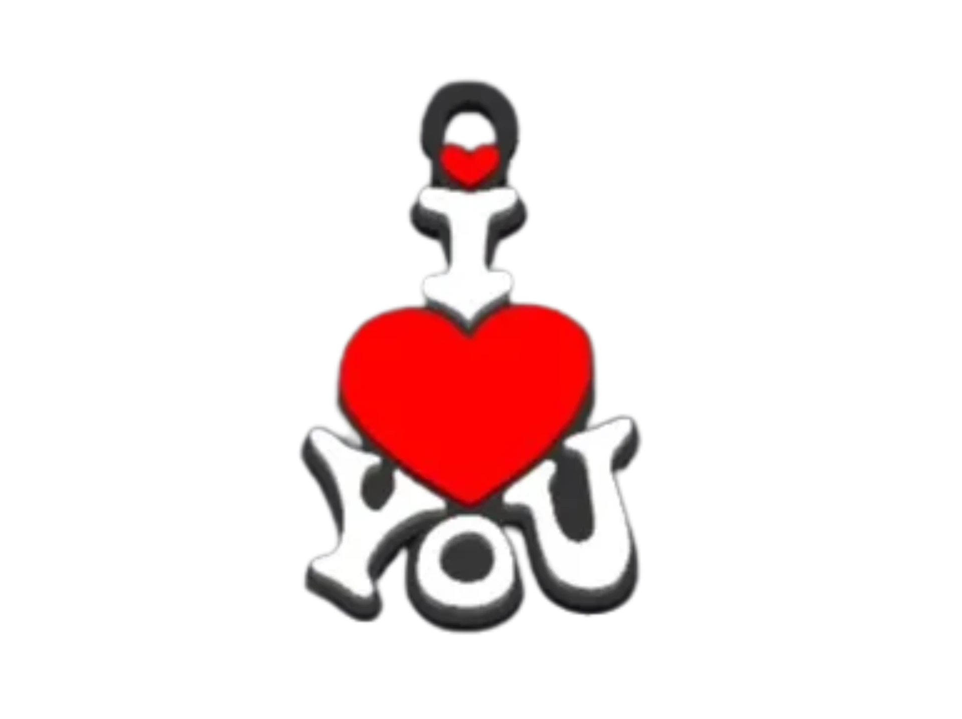 valentine -i-love-u keychaincommercial