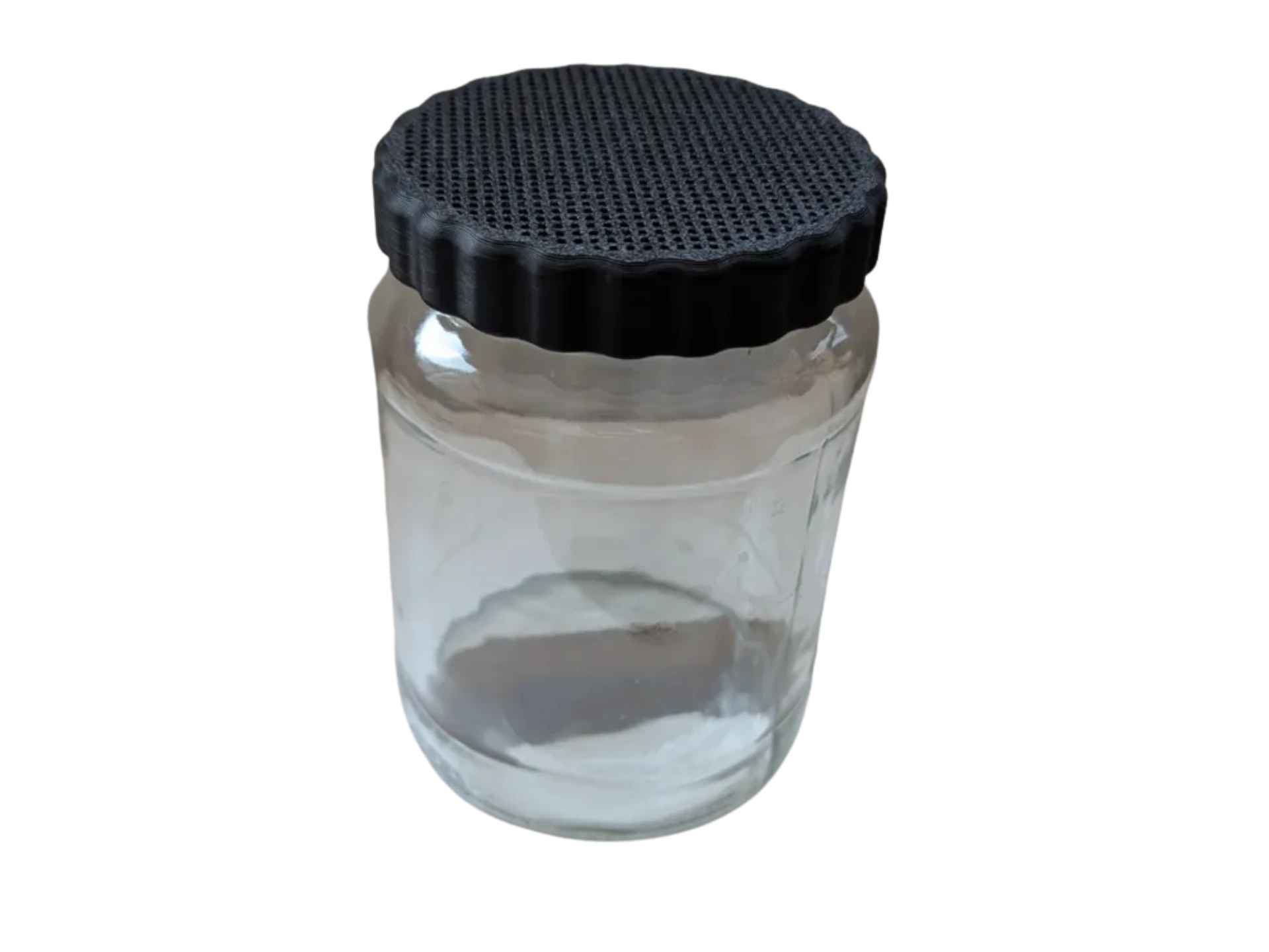 Sprouting lid for european (TO82) canning jars