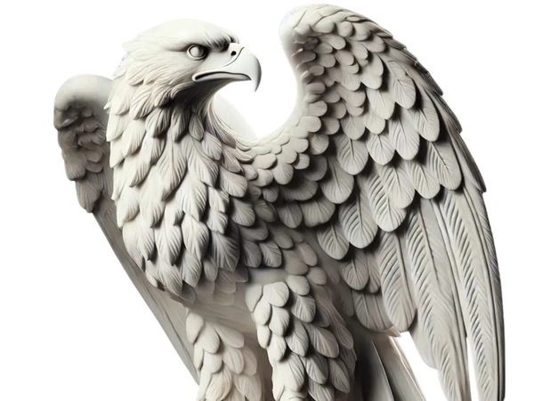 Eagle statue