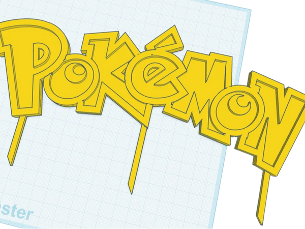 Pokemon Cake Topper