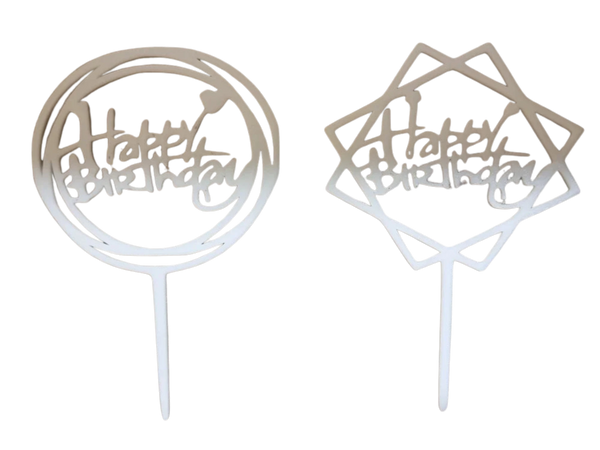 Cake topper for birthdays