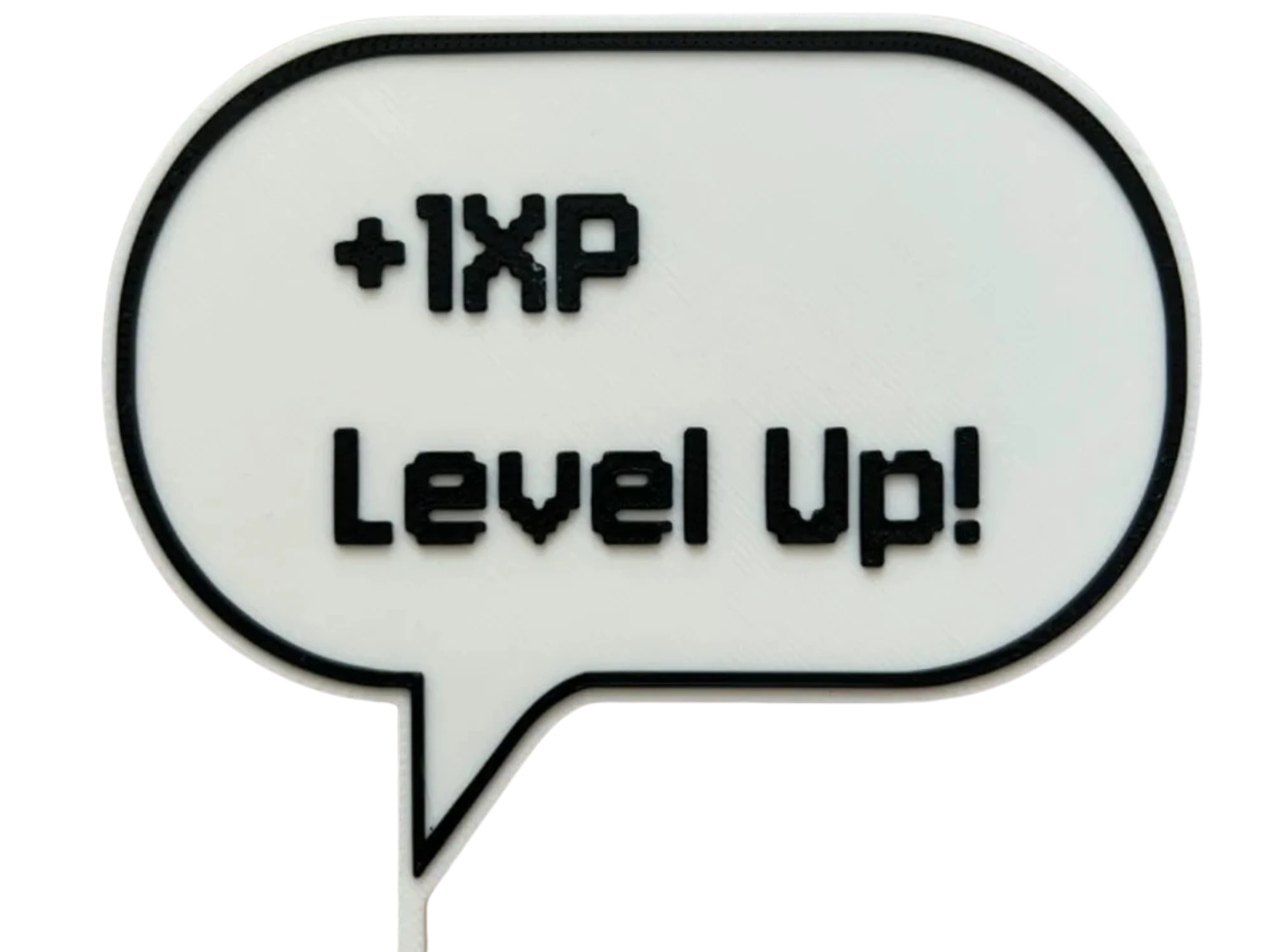 +1XP Level up! - cake topper
