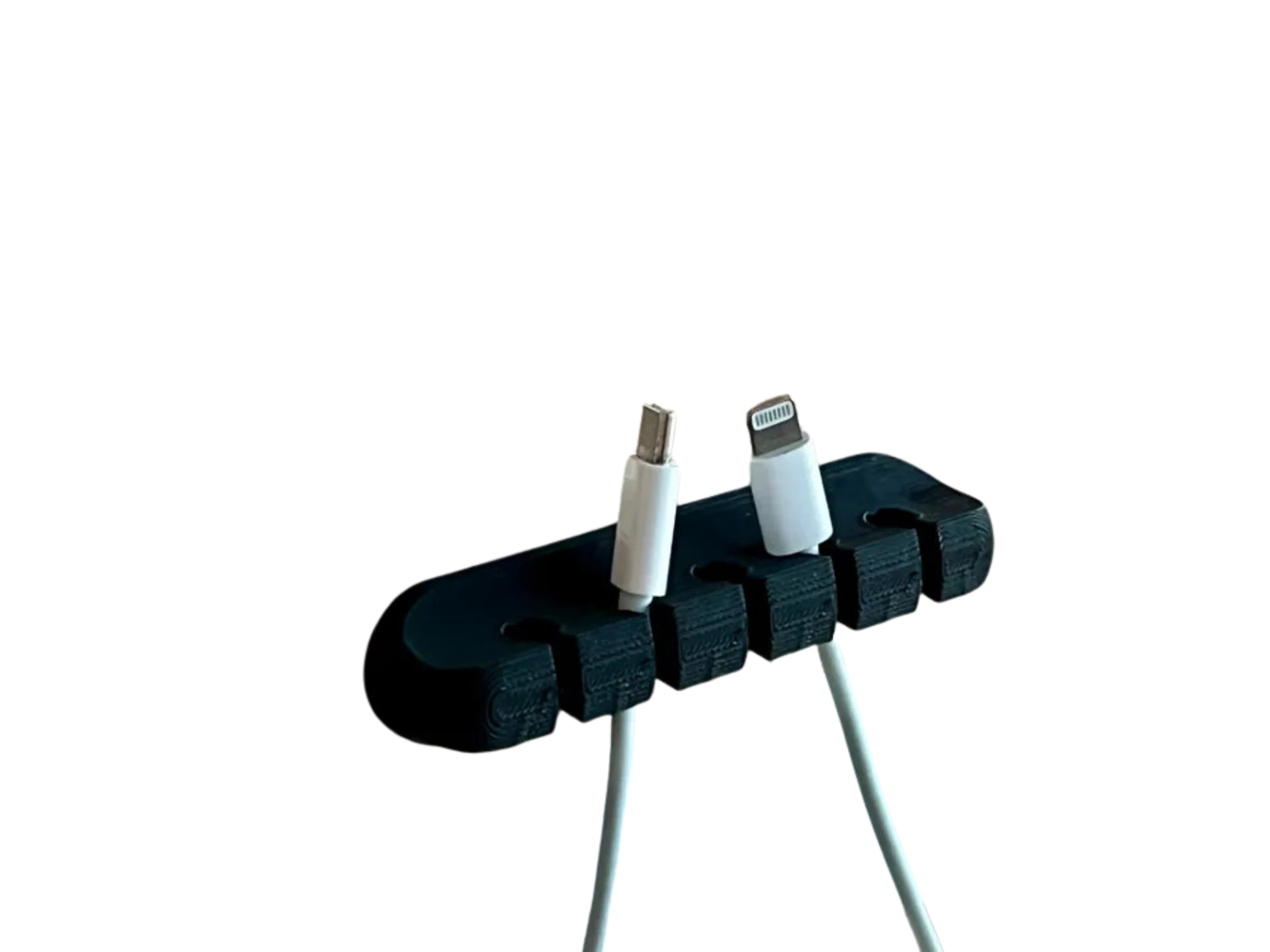 Desk cable holder