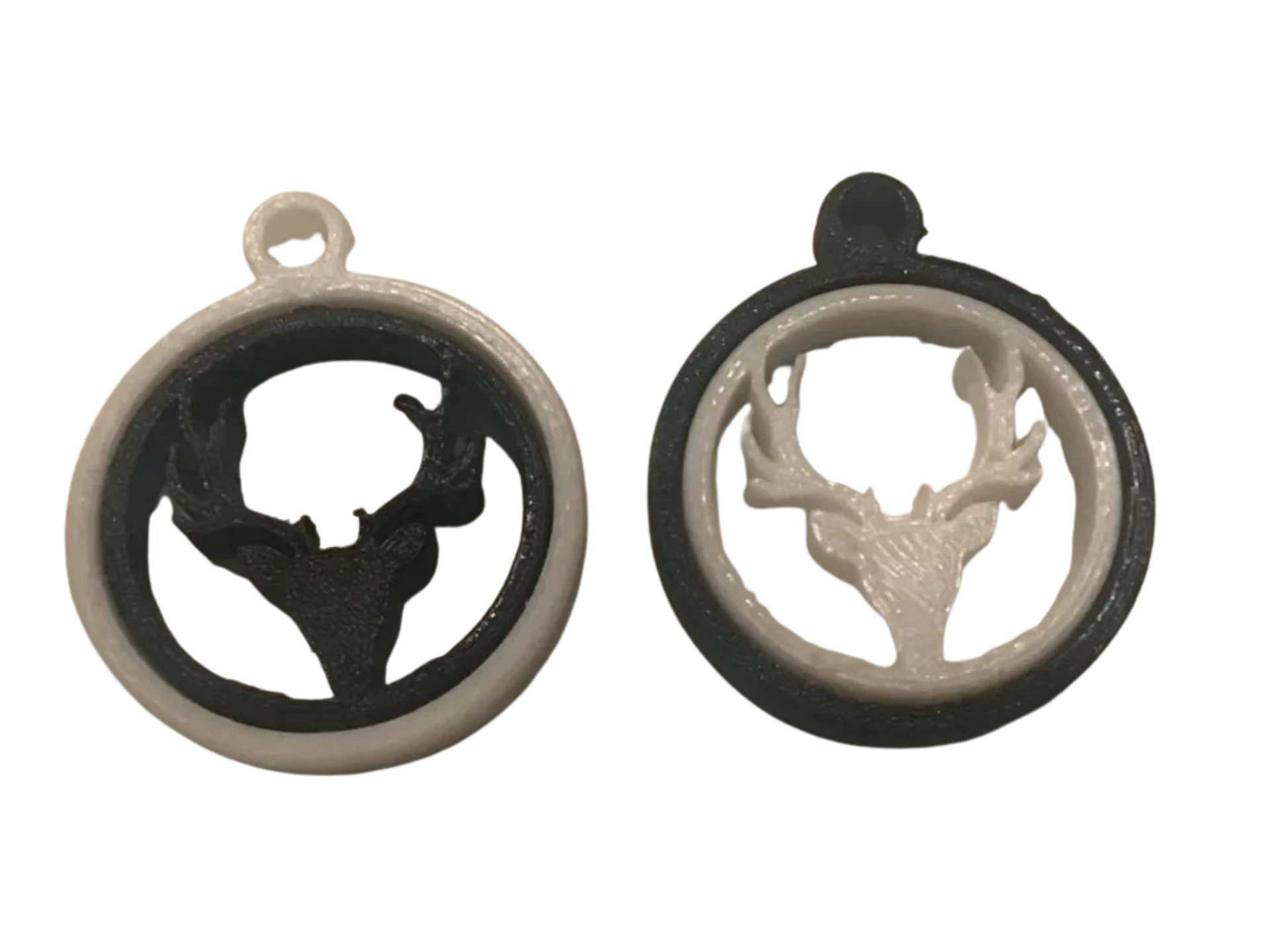 Deer Head Keychain