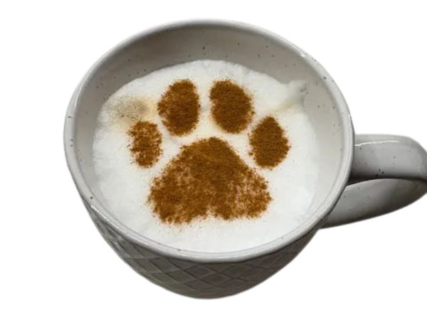 3 Pack Paw Latte Coffee Stencils