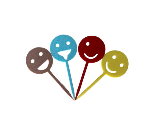 Emoji cake toppers