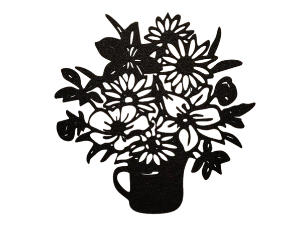 flowers wall decor