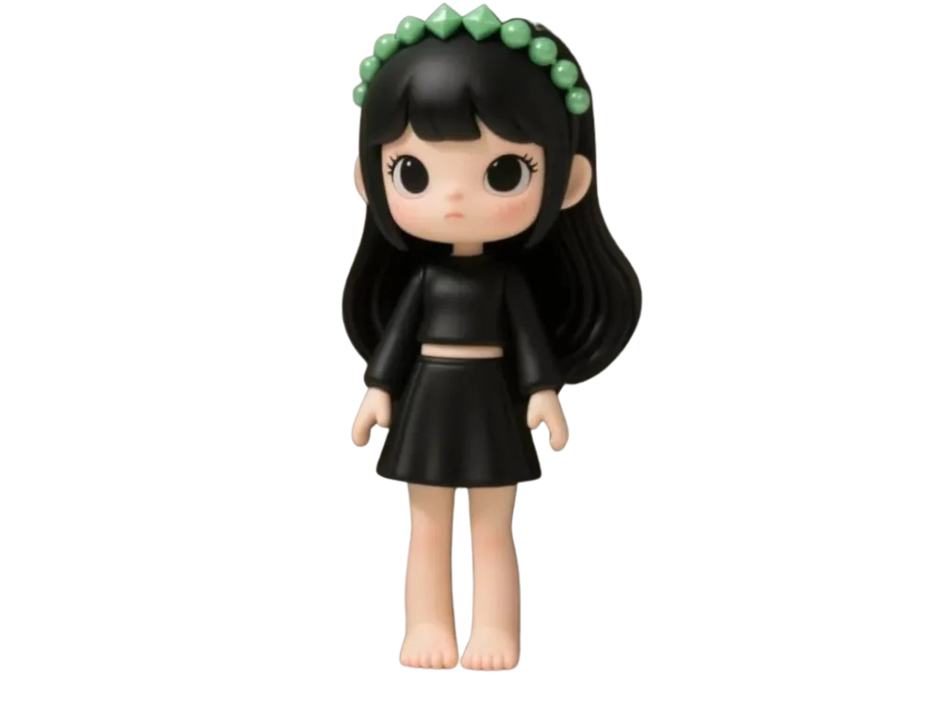Black-haired girl