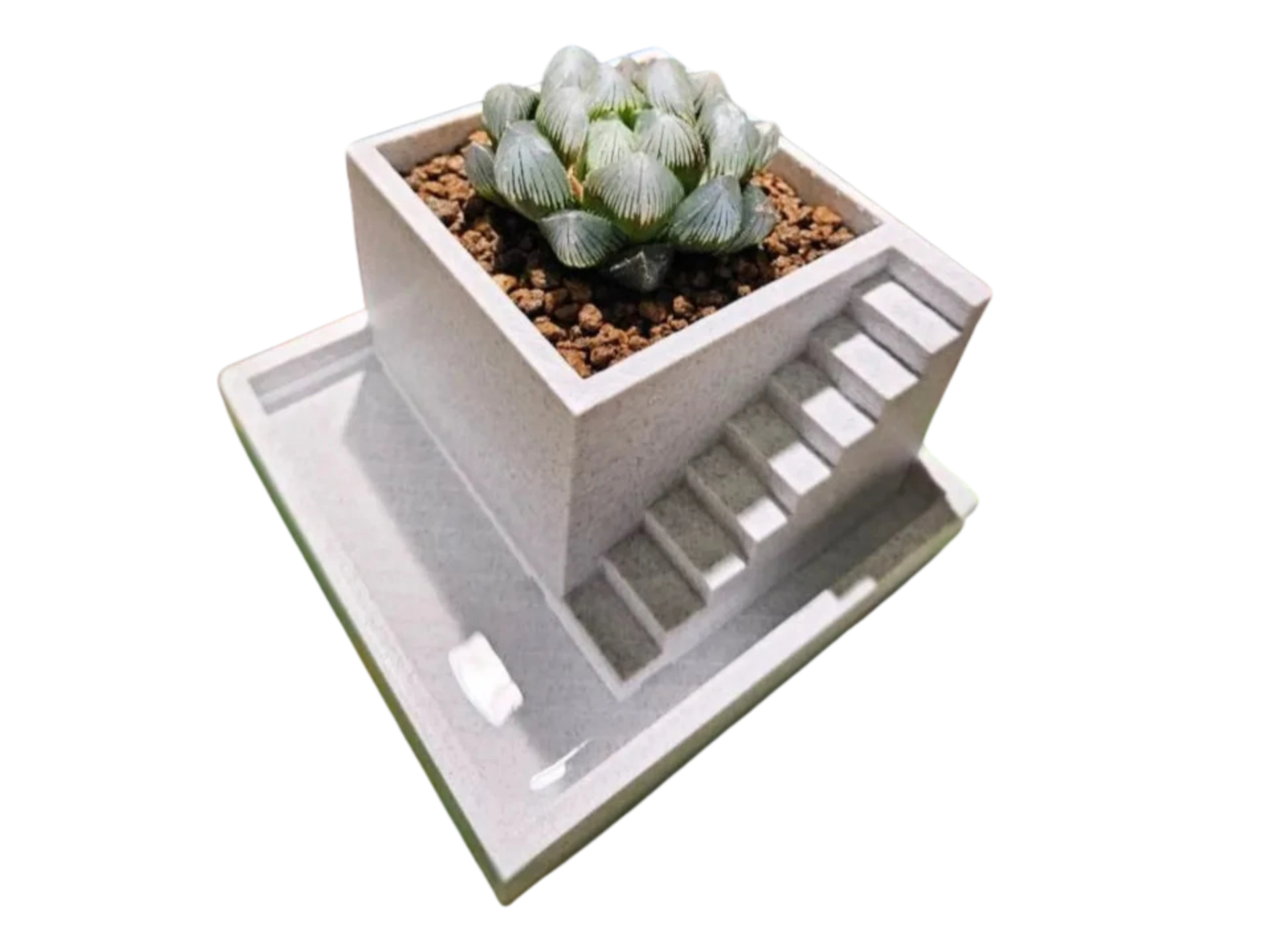 Planter with stair - Detachable version Remixed