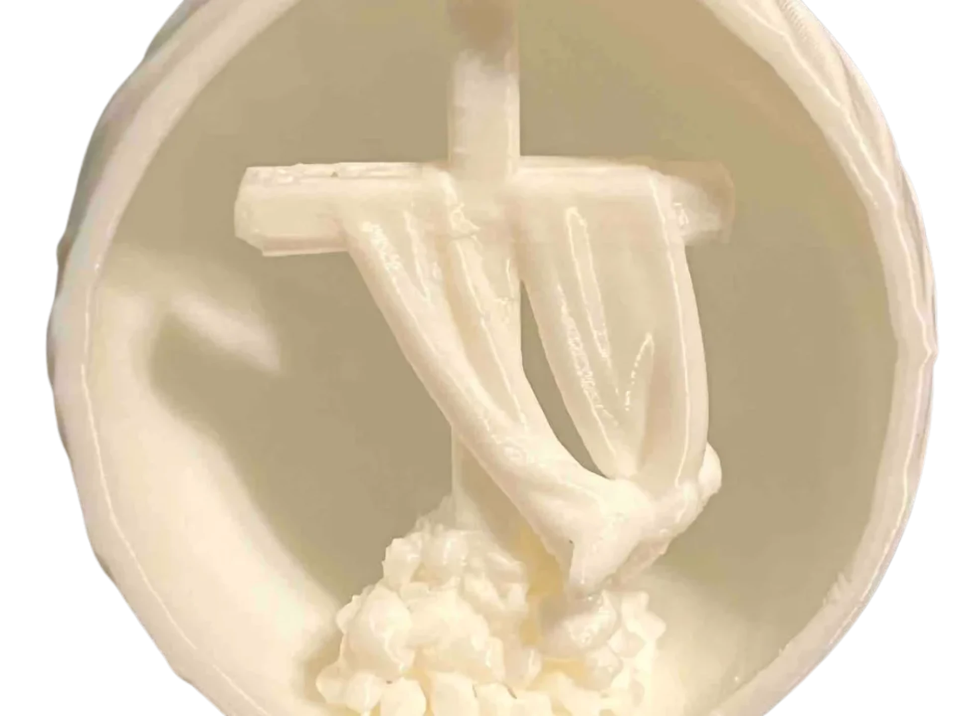 The Cross Christmas Ornament
