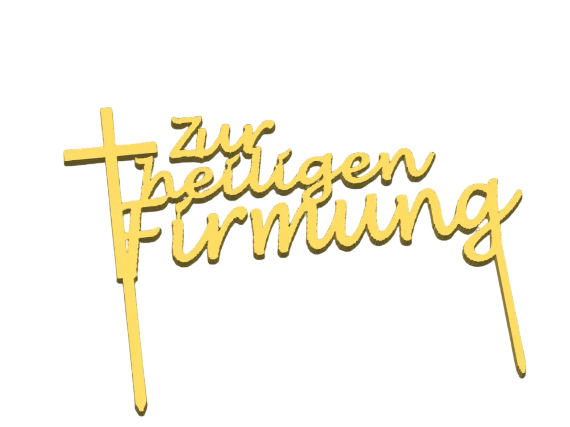 Firmung Cake Topper