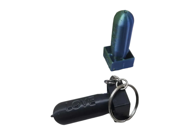 Love Bomb Keychain