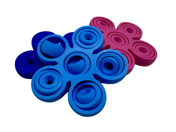 Fidget Gyro Spinner - Five Spoke Version