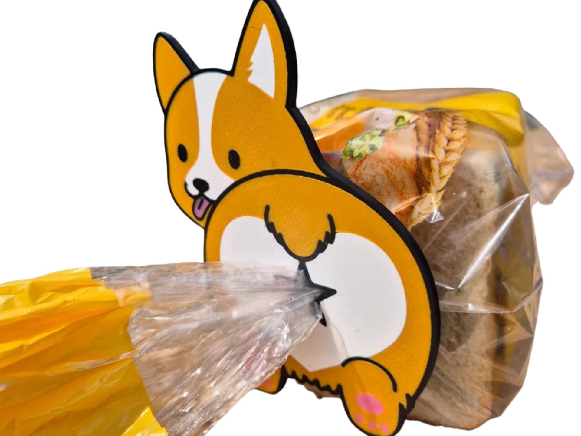 Corgi bread clip