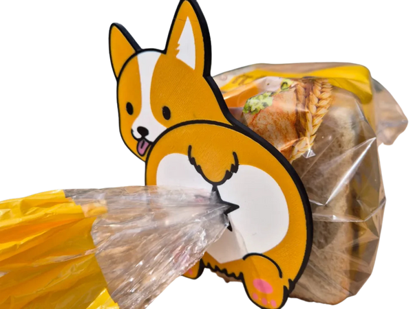 Corgi bread clip