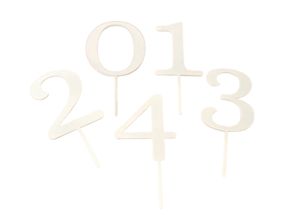 Cake Topper - Numbers for Birthday Cakes or Other Occasions
