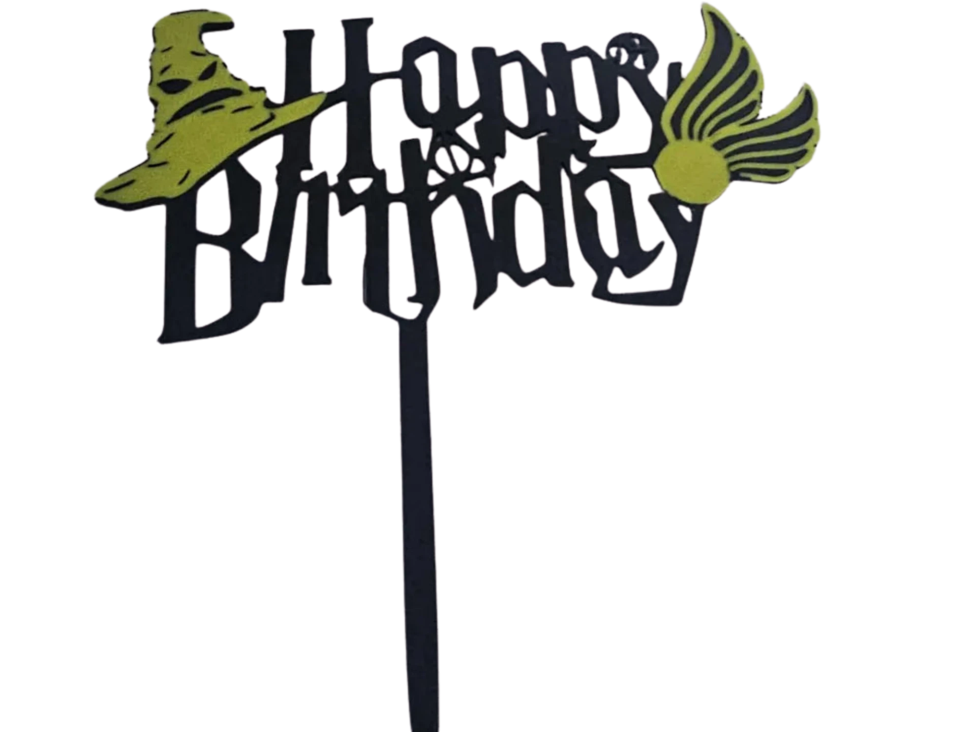 Harry Potter Happy birthday cake topper