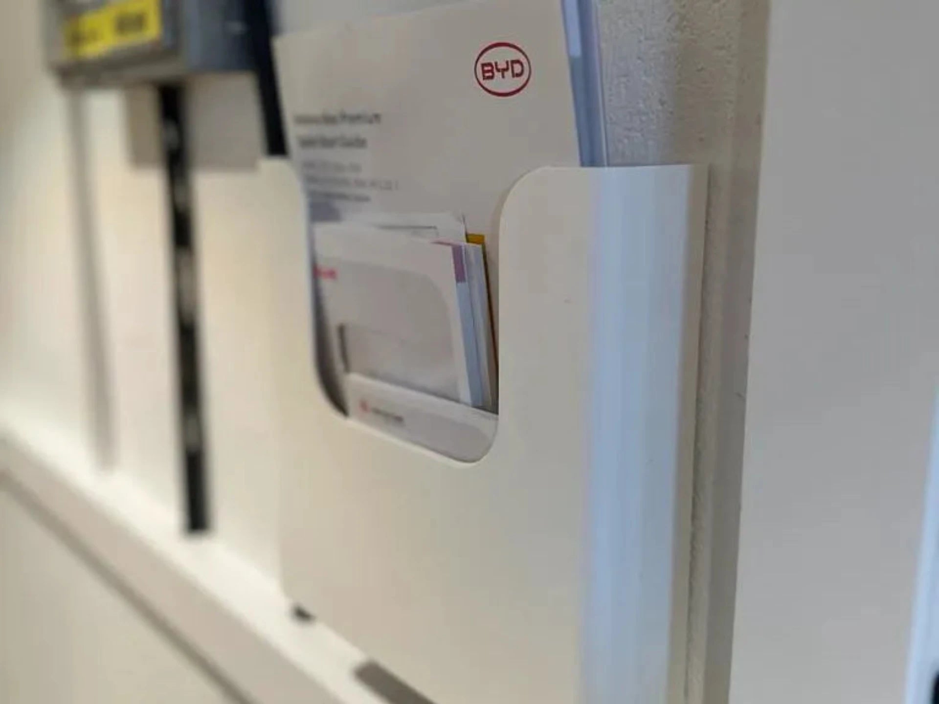 A4 Wall-Mounted Document & Manual Holder