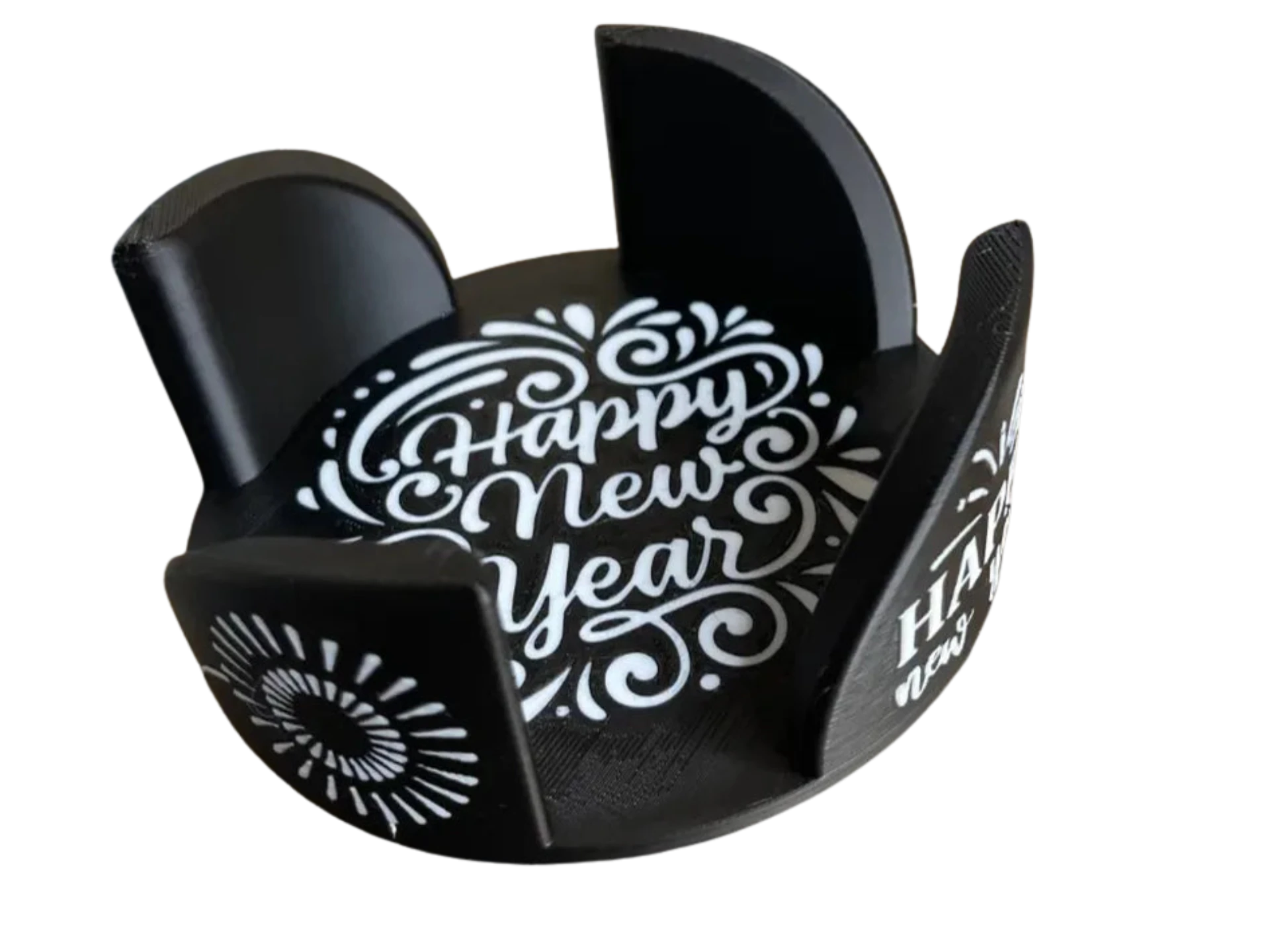 Happy New Year Coaster Stacker for my Coasters