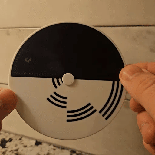 Double Optical Illusion Fidget Toy