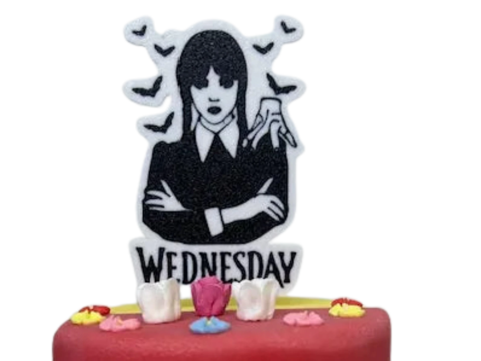 Wednesday Addam's cake topper