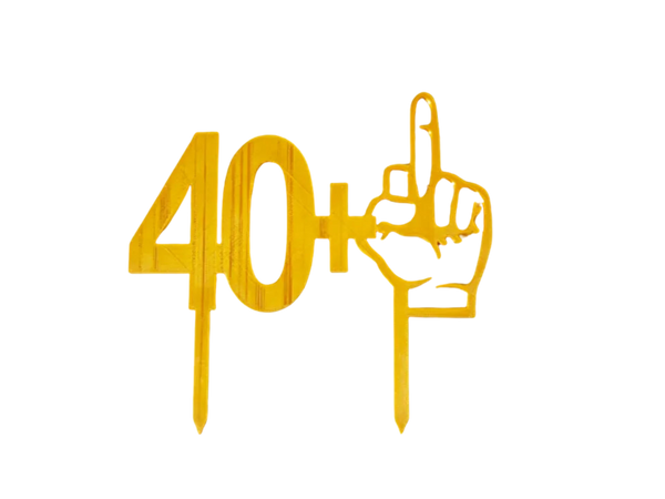 41st Birthday Topper