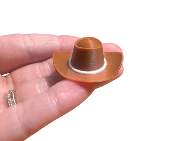 Tiny Cowboy Hat for Broken Prints