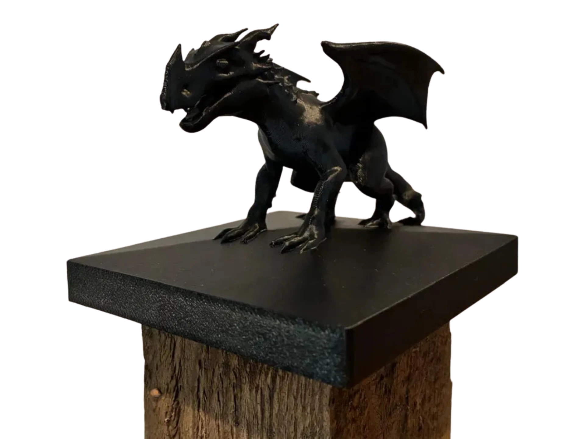 Dragon Standing on Post