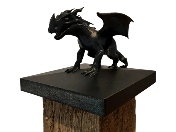 Dragon Standing on Post