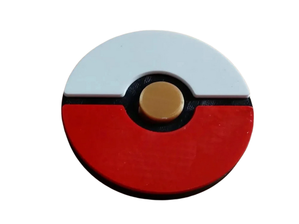 Pokeball fidget spinner
