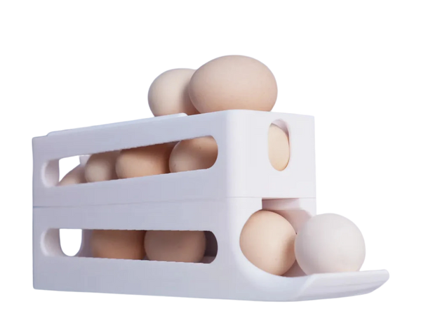 Egg Rolling, Stacking Rack