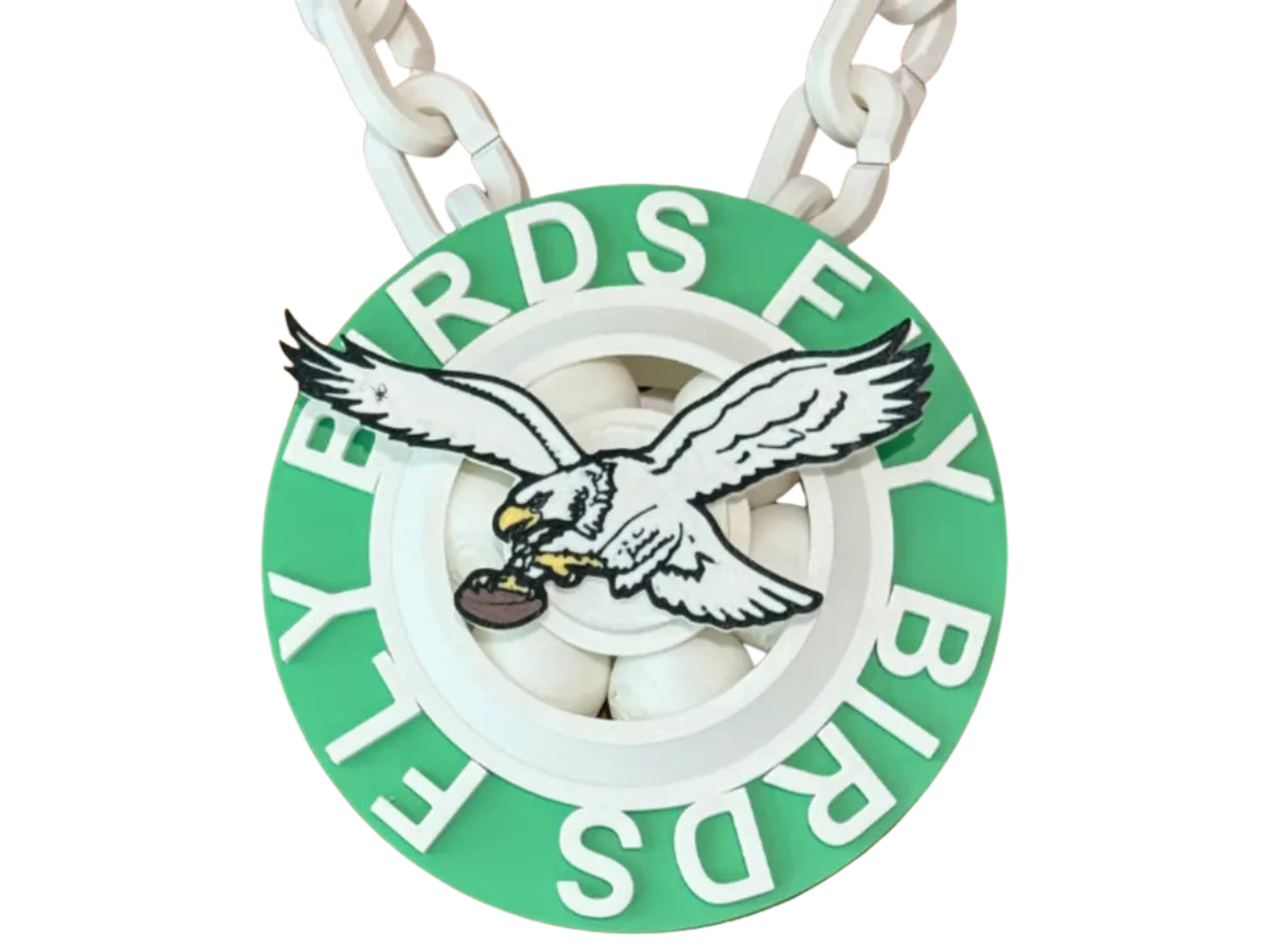 Philadelphia Eagles Throwback Spinner Chain