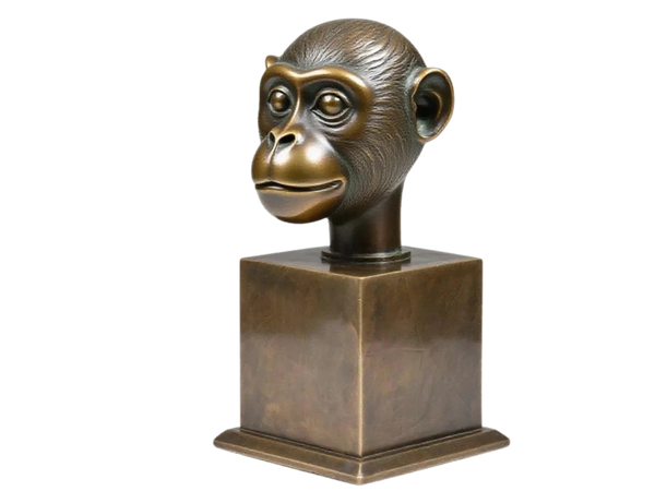 Twelve Zodiac Heads Series - Monkey - Spirit Monkey Bestows Blessings Seal