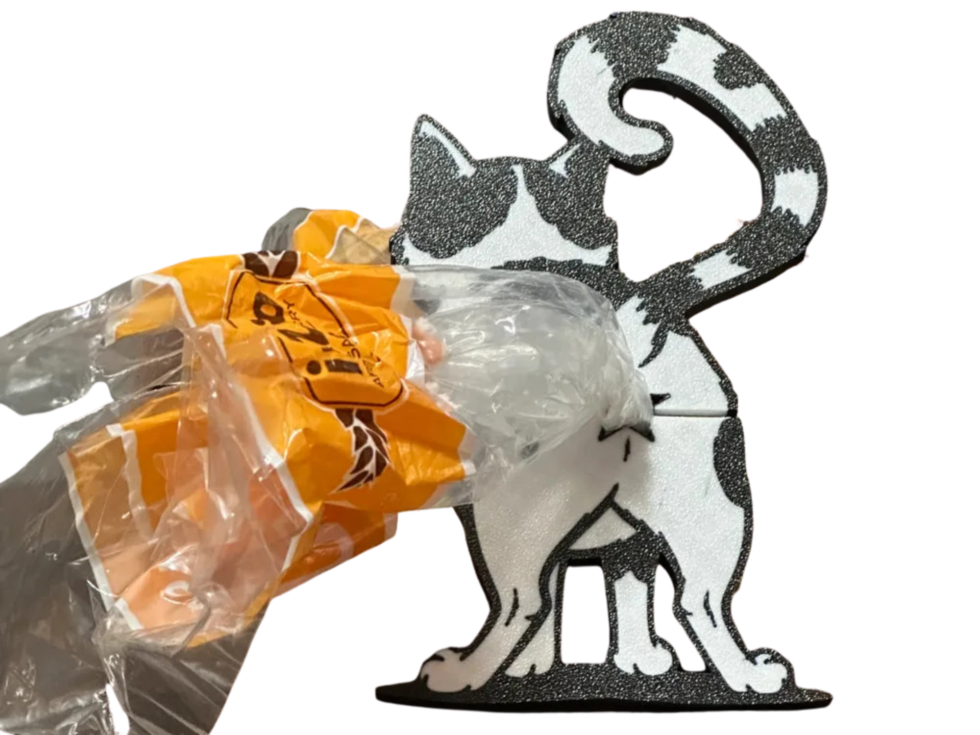 Cat Butt Bread Clip with Channel for bag Remixed