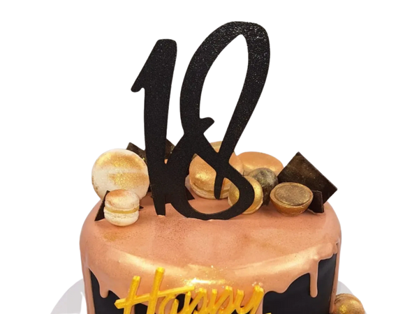18 Cake Topper