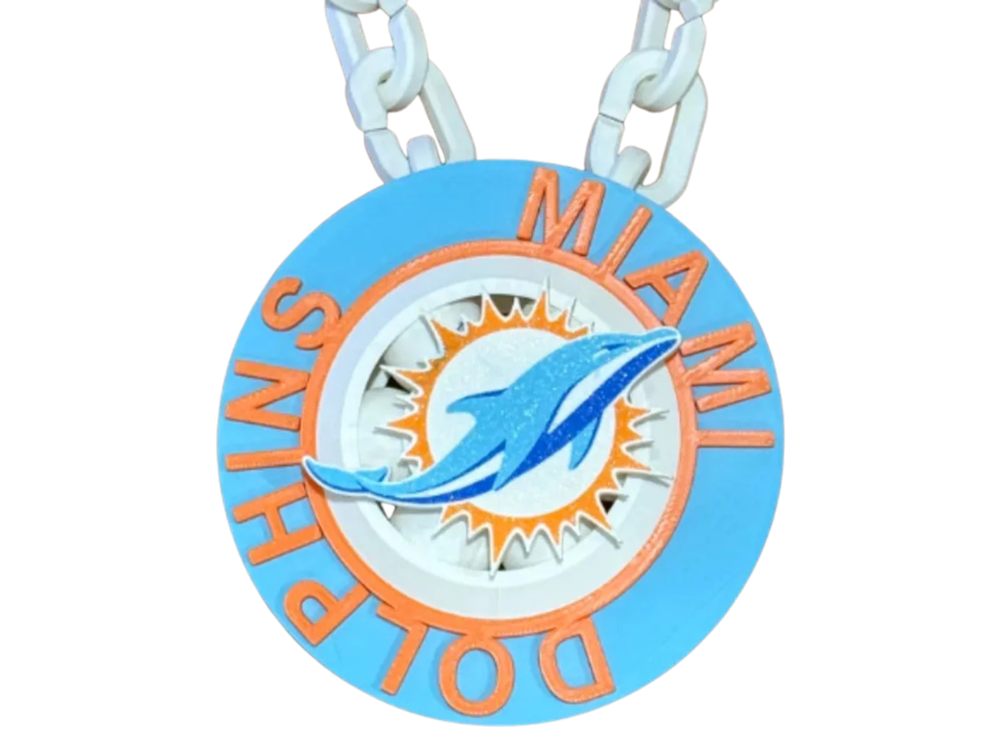 Miami Dolphins Spinner Chain