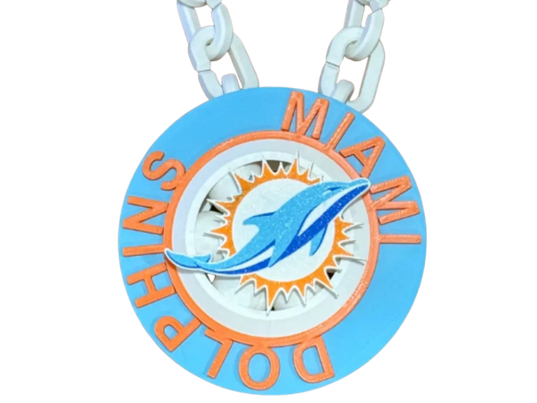 Miami Dolphins Spinner Chain