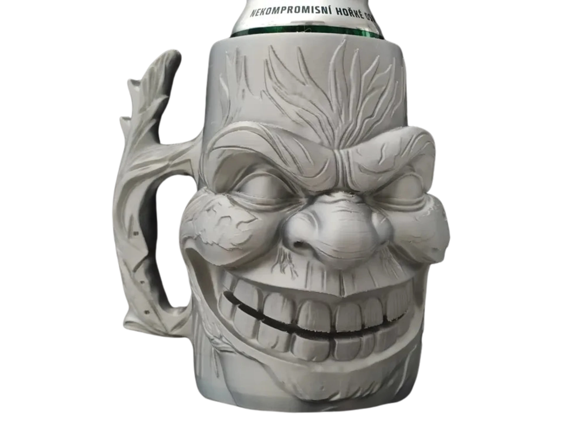 TrollFace Totem Can Holder / Beer mug