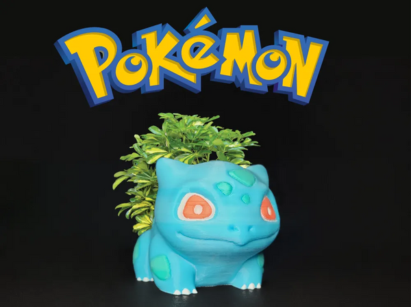 Bulbasaur Plant Pot - Multicolor and Single Color