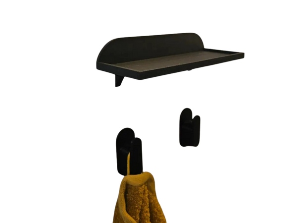 Shelf to bathroom