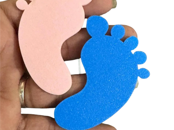 Baby Foot Cake Topper