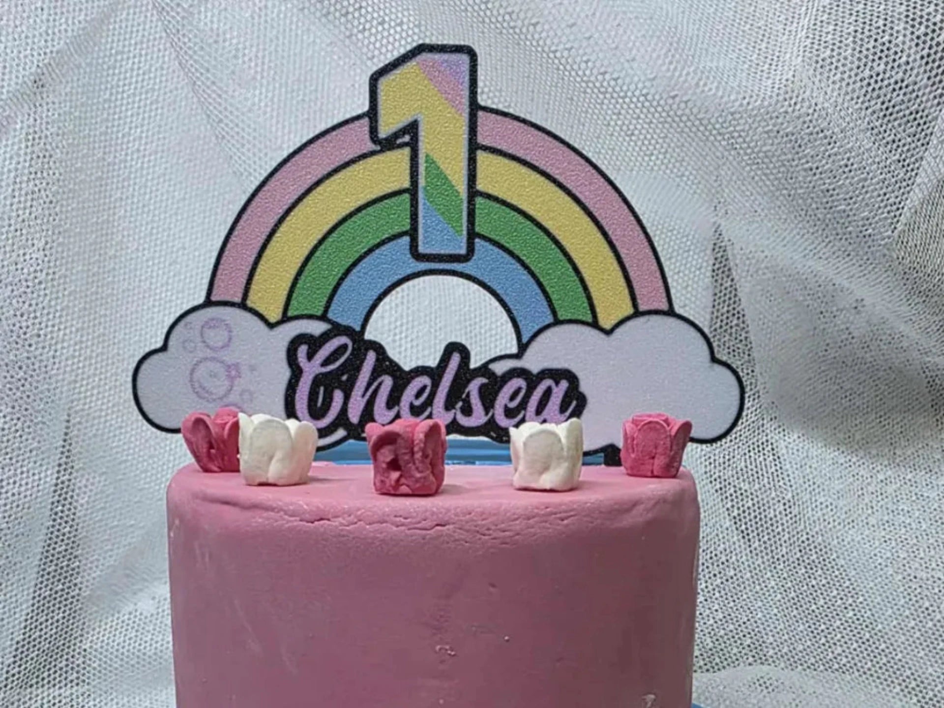 Rainbow Baby 1st Birthday