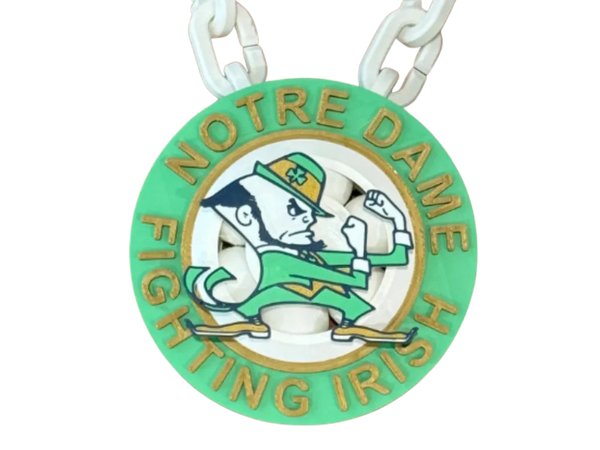Notre Dame Alt Logo Spinner Chain