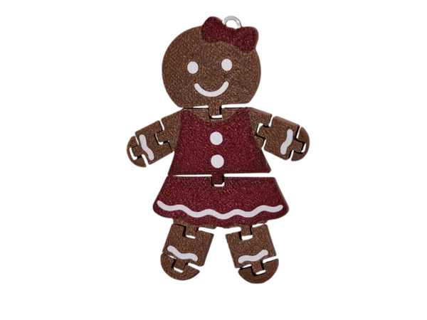 Ginger the Gingerbread Woman – Flexible Print