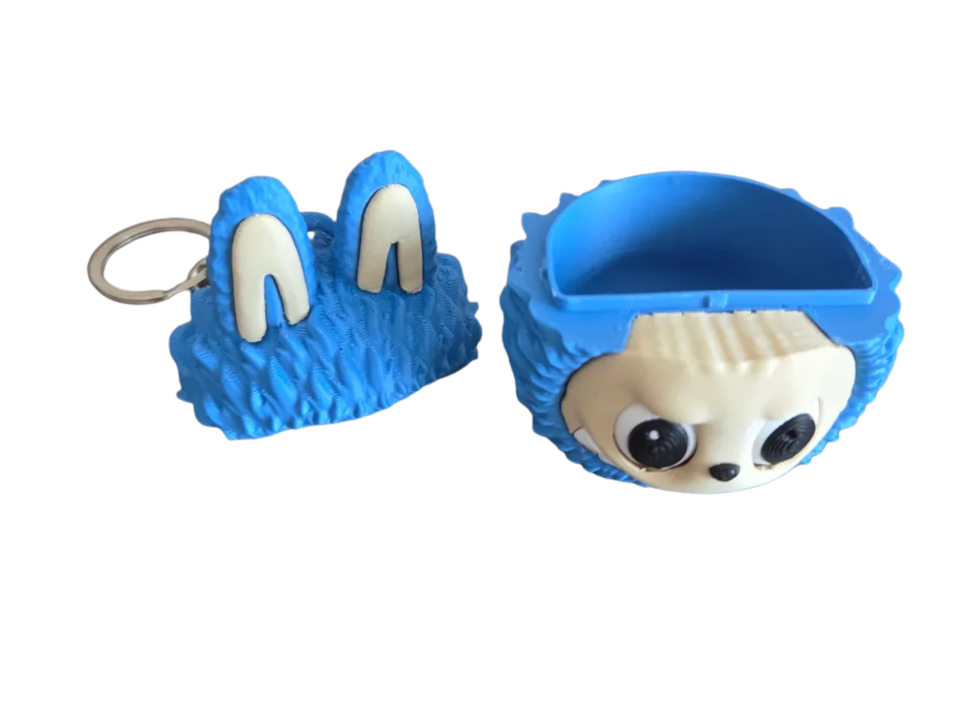 Modular Labubuu Keychain - with container Remixed