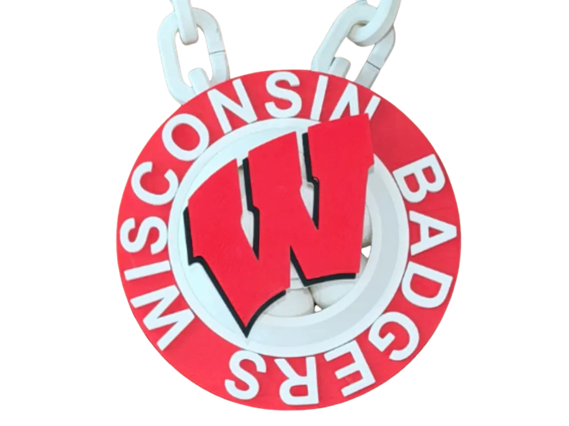 Wisconsin Badgers Spinner Chain