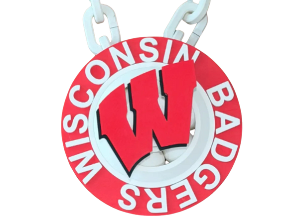 Wisconsin Badgers Spinner Chain