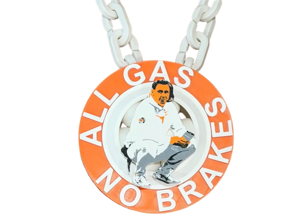 Steve Sarkisian All Gas No Brakes Spinner Chain